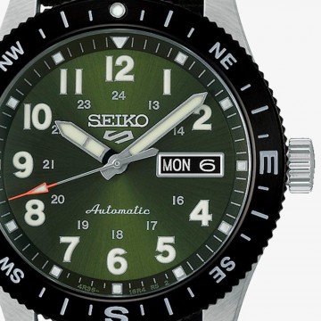 SEIKO 5 SPORTS FIELD 41 MM NYLON Esf. CAQUI