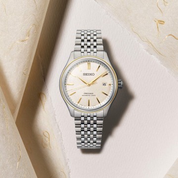 SEIKO PRESAGE CLASSIC SERIES BICOLOR