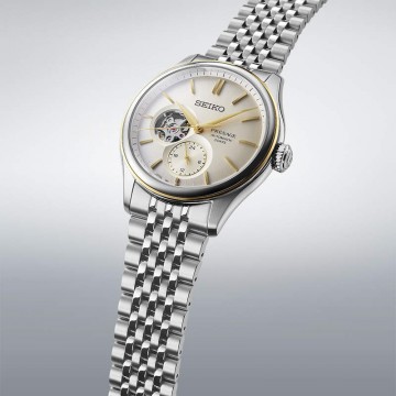 SEIKO PRESAGE CLASSIC SERIES SKELETON BICOLOR