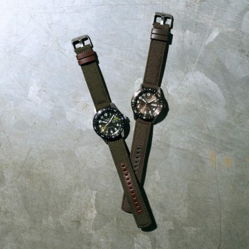 SEIKO 5 SPORTS FIELD 41 MM NYLON Esf. CAQUI