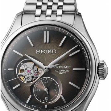SEIKO PRESAGE CLASSIC SERIES SKELETON GRIS