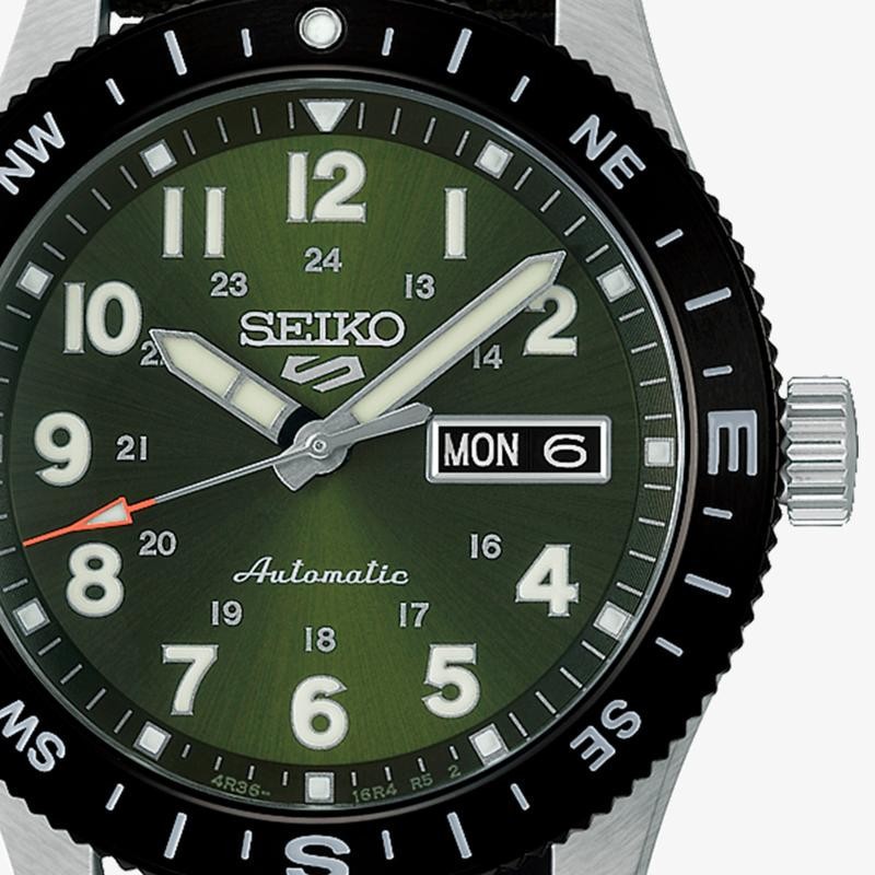 SEIKO 5 SPORTS FIELD 41 MM NYLON Esf. CAQUI ÔÇö foto 2