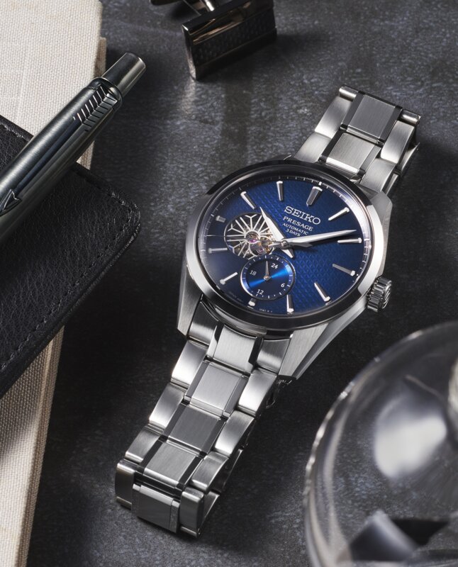 SEIKO PRESAGE SHARP EDGED SKELETON "AITETSU" ÔÇö foto 4