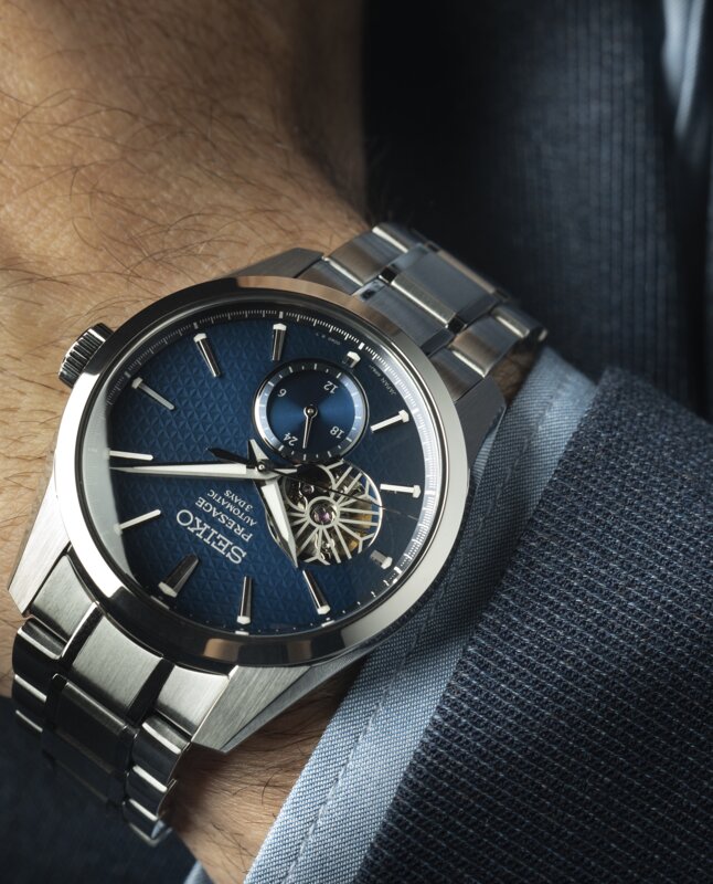 SEIKO PRESAGE SHARP EDGED SKELETON "AITETSU" ÔÇö foto 5