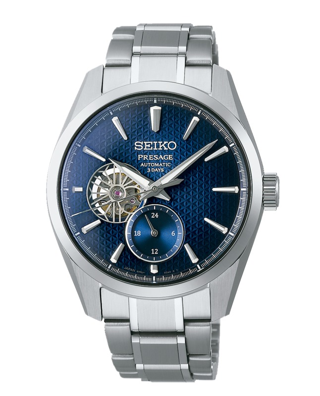 SEIKO PRESAGE SHARP EDGED SKELETON "AITETSU"